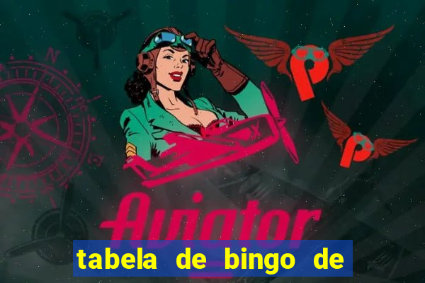 tabela de bingo de 1 a 100